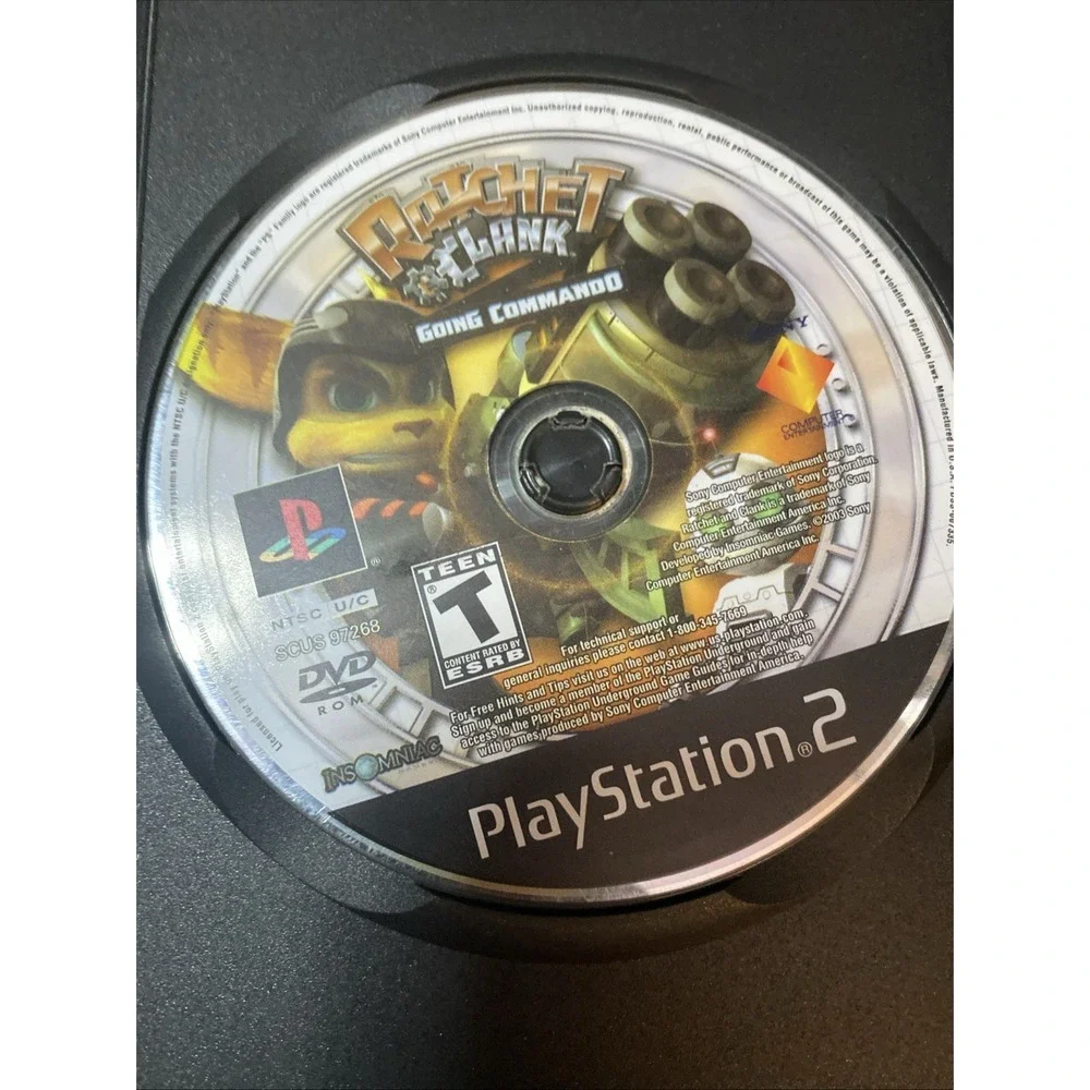 Ratchet & Clank: Going Commando (Sony PlayStation 2, PS2, 2003)